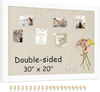 Double-Sided Large Cork Board by AMUSIGHT