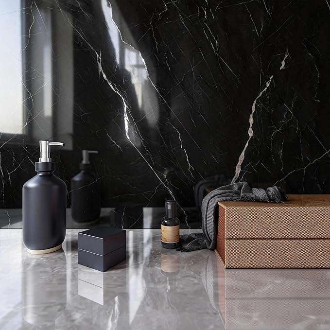 Marble Peel and Stick Waterproof Wall Paneling, Covers 38.75 Sq. Ft. - Image 9