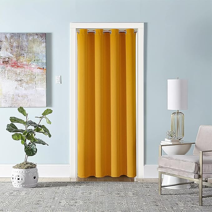 ChrisDowa Blackout Door Curtain - Image 6