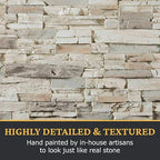 AZ Faux High-Density Polyurethane Faux Stone Interlocking Outside Corner - Image 6