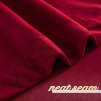 NICETOWN Christmas Red Velvet Textured Curtains/Draperies, Home Decoration - Image 6