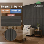 Wood Veneer Acoustic Panels, 4 Pack 47.2”x23.6” Sound Panels, Decorative Large - Image 4