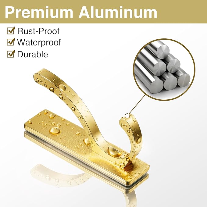 pickpiff Adhesive Wall Hooks for Towels - Image 5