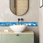 HOMETITUTE Wallpaper Border 4x196 Inch Peel and Stick Wall Border Wallpaper - Image 3