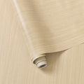 BOMENG White Oak Wood Wallpaper Light Oak Contact Paper Peel and Stick by BOMENG