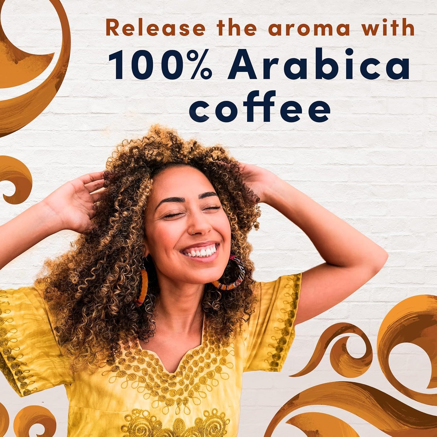 Gevalia Frothy 2-Step Caramel Macchiato Espresso K-Cup Coffee Pods & Froth Packets Kit, 6 ct Box