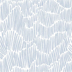 Theper Blue Wallpaper 17.3"×393" Modern Striped Peel and Stick Wallpaper Boho by Theper