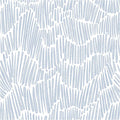 Theper Blue Wallpaper 17.3"×78.8" Modern Striped Peel and Stick Wallpaper Boho by Theper