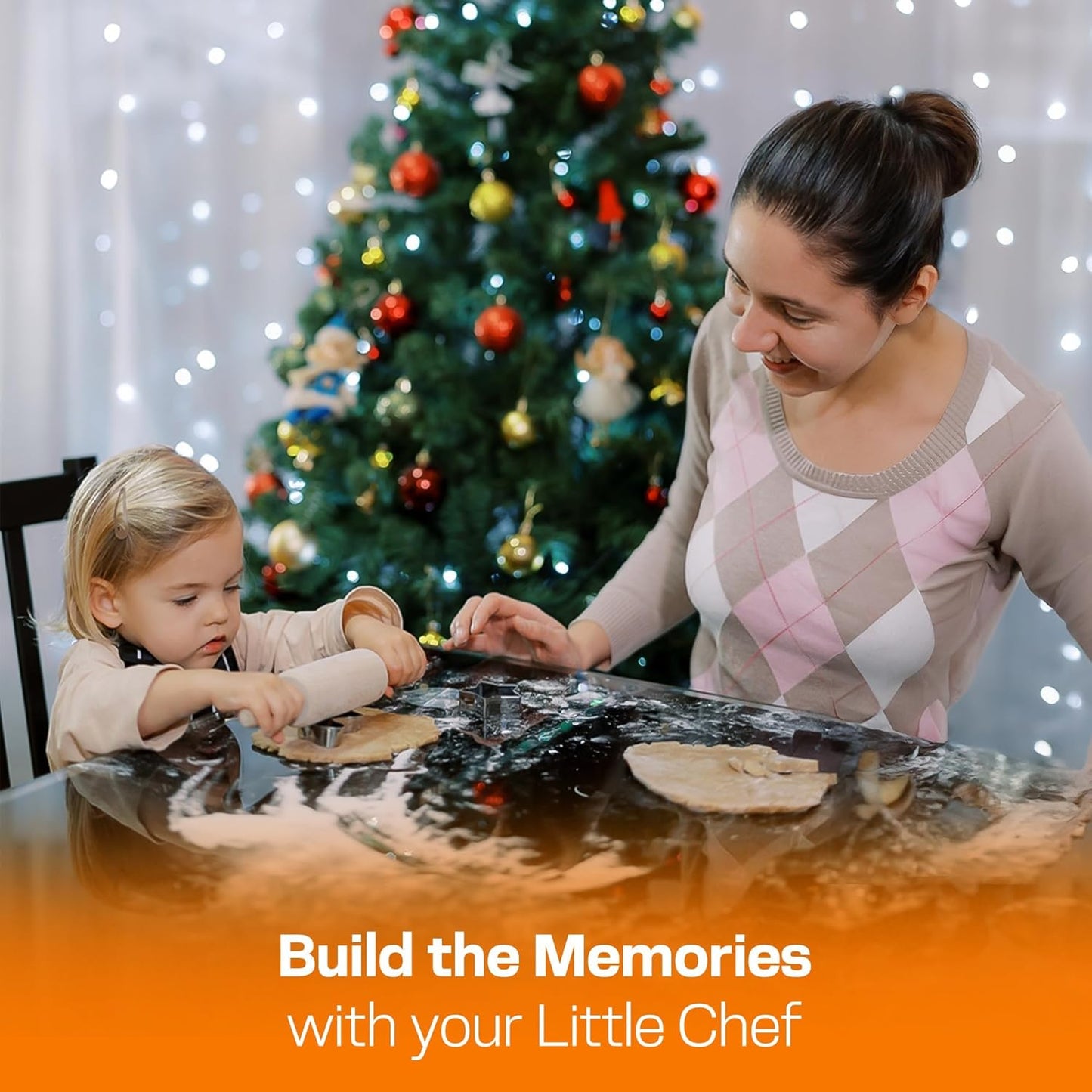 9-Inch Wooden Rolling Pin for Baking, Pastry, Fondant, and Children's Baking