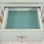 CRE8TIVE Light Teal Glitter Wallpaper Border Sparkle Glitter Wallpaper Stick - Image 3
