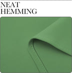 NICETOWN Kitchen Curtains, Froest Green, Short Blackout Curtains & Drapes - Image 6