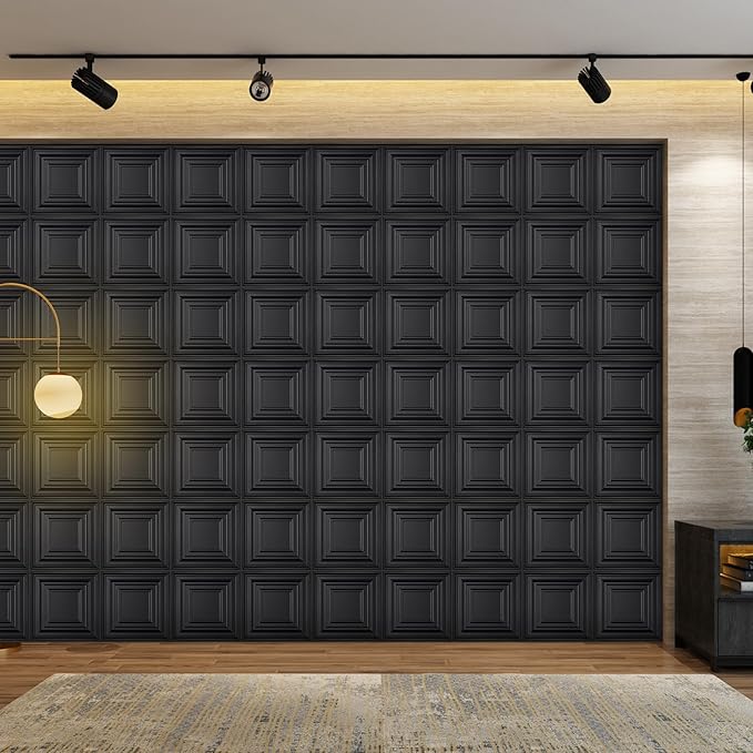 Heikki 30 Pack 3D Wall Panel for Interior Wall Décor, PVC Flower Textured Wall - Image 5