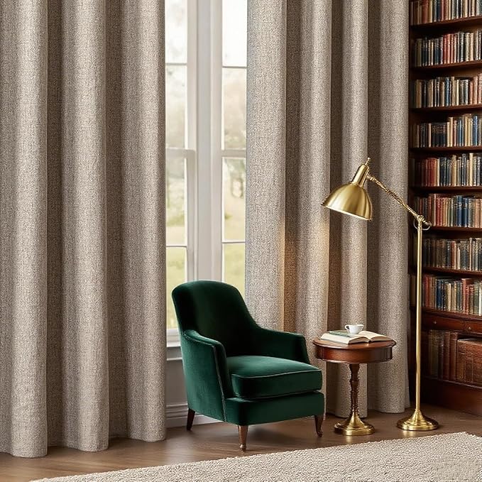 IGEMAEVE 100% Blackout Curtains 96 Inches Long by IGEMAEVE