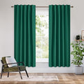 RYB HOME Bedroom Blackout Curtains 72 inches Long, 100% Blackout Thermal by RYBHOME