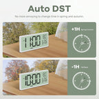 JALL 14.5" Large Digital Wall Clock Battery Operated - Image 4