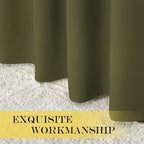 NICETOWN Patio Blackout Curtain Panels - Image 5