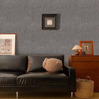 Yancorp 10ft Textured Fabric Wallpaper Faux Grasscloth Light Brown Peel and - Image 3