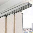 VEVOR Panel Track Blinds, Extendable Track from 45.8 in to 86 in W, Trimmable - Image 8