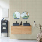MelunMer Grasscloth Peel and Stick Wallpaper 17.3"x393", Contact Paper - Image 5