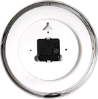 HITO 10” Silent Wall Clock Battery Operated Non Ticking Sweep Movement Glass - Image 3