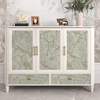 Cyan Glossy Marble Contact Paper Peel and Stick Countertops Self Adhesive - Image 7