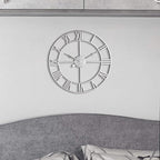 LEIKE 24" Modern Large Wall Clocks, Silent Non Ticking, Battery Operated - Image 8