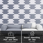 WoveN SounD Brick Acoustic Wall Panels Seamless Visual, High Density, Sound - Image 7