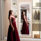 Hasipu Full Length Mirror with Lights, Full Body Dressing Standing, Hanging - Image 3