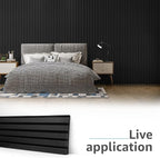 Art3d 4-Piece Wood Slat Acoustic Panels - Image 5