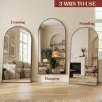 Suidia 71"x32" Arched Full Length Mirror - Image 8