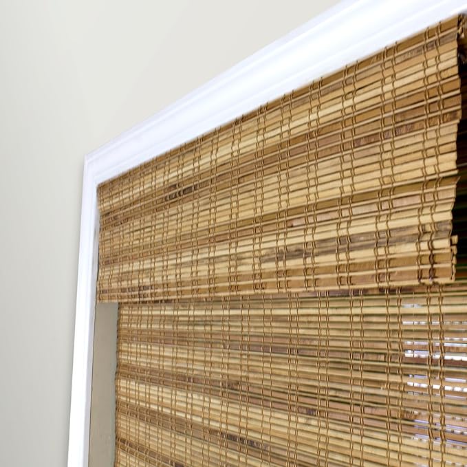 ARLO BLINDS Sheer Bamboo Roman Shades - Image 3