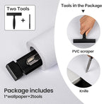 practicalWs White Wallpaper Peel and Stick - Image 7