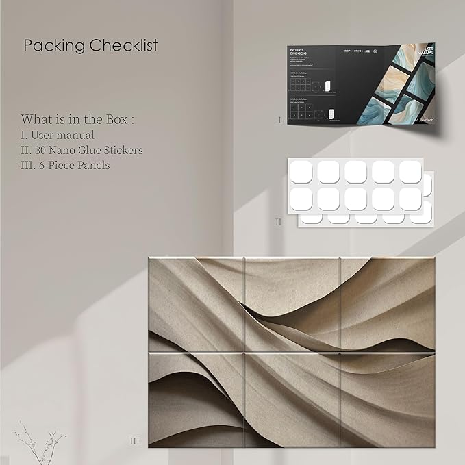 6-Pack Sound Absorbing Panels 72x48 Inch Acoustic Wall Panels - Image 7