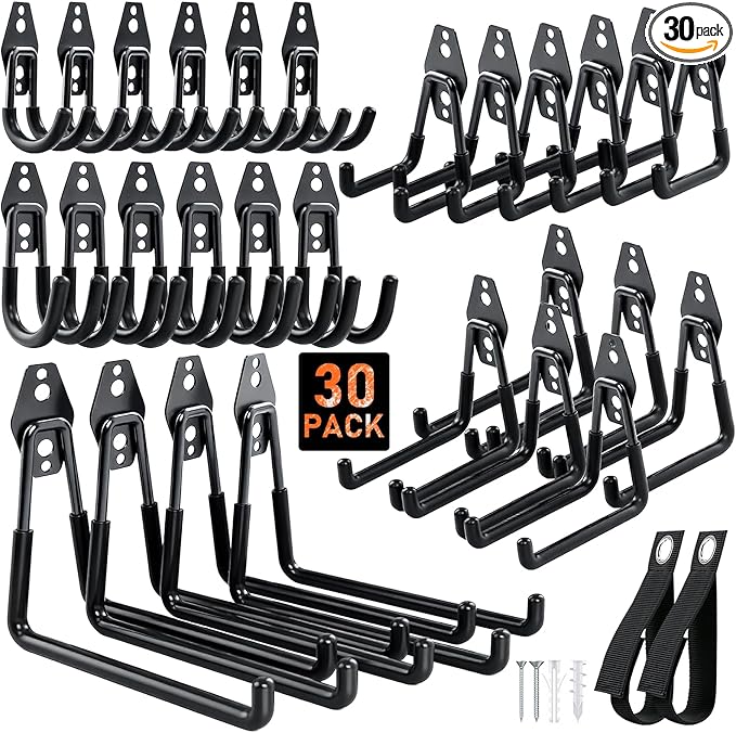 Housolution Steel Garage Hooks by Housolution