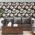 Laatse Boho Wallpaper Peel and Stick Dark Floral Contact Paper 17.5in x 118in - Image 9