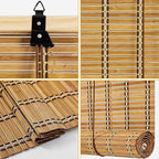 28x48 Inch Bamboo Blinds for Interior Windows, Light-Filtering & Privacy - Image 6