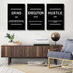 Framed Canvas Wall Art Success Quote, Office Wall Art, Positive Motivational - Image 7