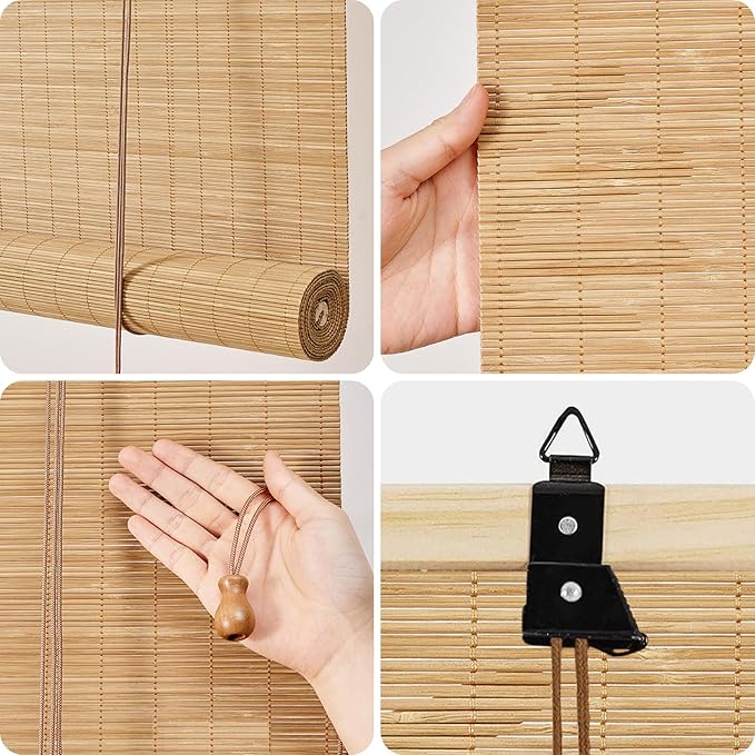 Bamboo Blinds for Door Window - Image 3