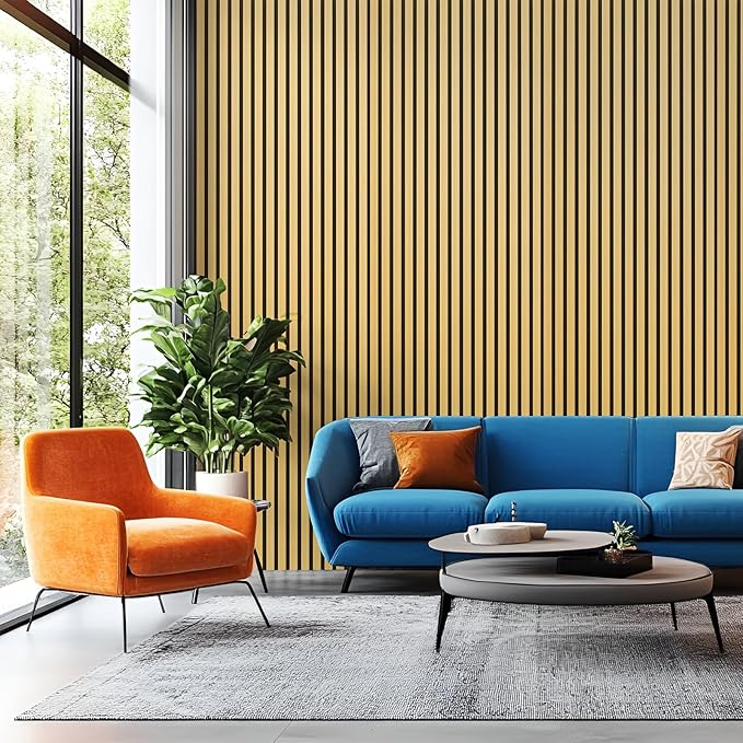 Art3d 6-Piece Wood Slat Acoustic Panels - Image 2