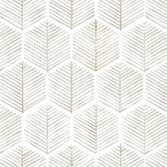 Modern Peel and Stick Wallpaper 17.3''×591'' Self Adhesive Wallpaper Boho by OSECAGE