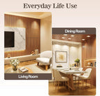 4 Pack Wood Panels for Wall, 47.24" x 12.79" Acoustic Wood Slat Wall Panel for - Image 3