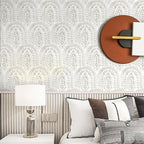 EeeComing Boho Peel and Stick Wallpaper Modern Wall Paper Peel and Stick - Image 5