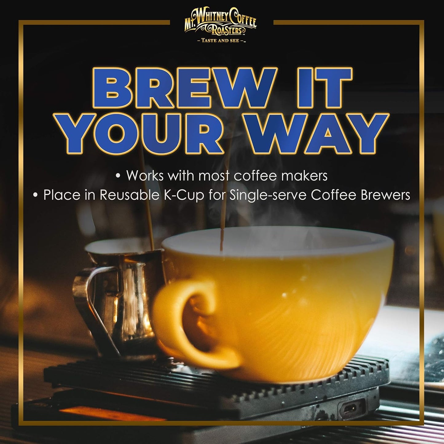 Mt. Whitney Tioga Blend Coffee (Ground, 12 Oz)