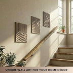 qmmp Modern Wooden Wall Sculptures - Image 7