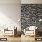 10PCS 3D Wall Panels Peel and Stick Foam, Self-Adhesive Decorative 3D Brick - Image 5