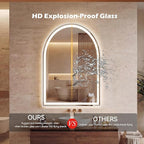 Sweetcrispy 24"×32" LED Bathroom Mirror - Image 3