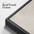 Large Framed Neutral Abstract Wall Art - Image 5