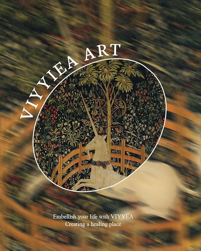 VIYYIEA Vintage Gold Framed Wall Art - Image 4