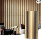 Art3d 4 Pack 47.2 x 23.6in. Wood Slat Acoustic Panels by Art3d