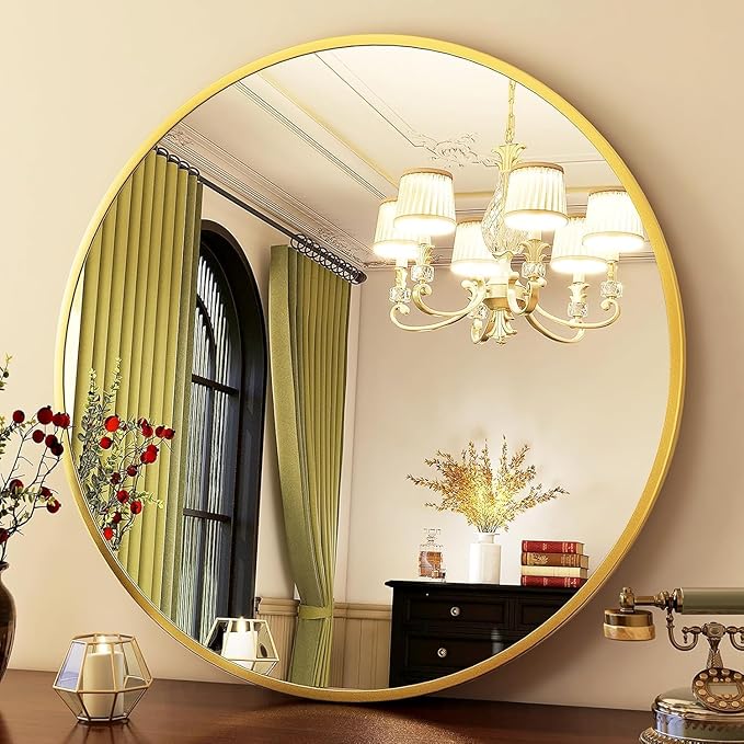 HARRITPURE 28" Round Mirror - Image 8